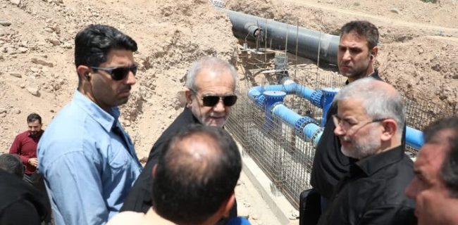 بازدید پزشکیان از سد کرج و پروژههای عمرانی البرز بازدید پزشکیان از سد کرج و پروژههای عمرانی البرز
